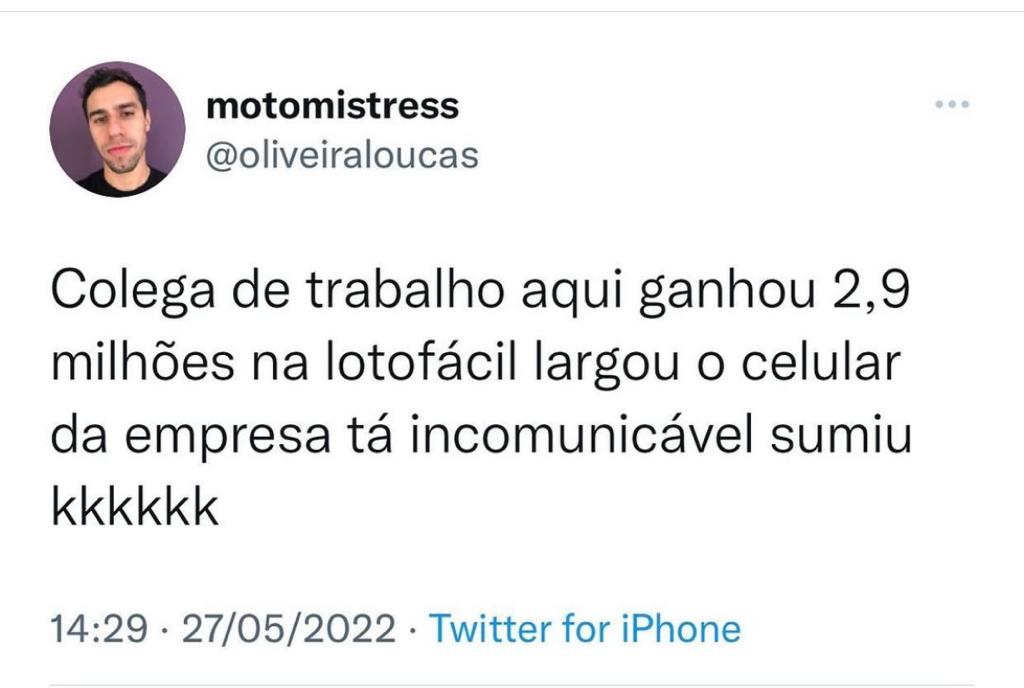 Eu faria o mesmo