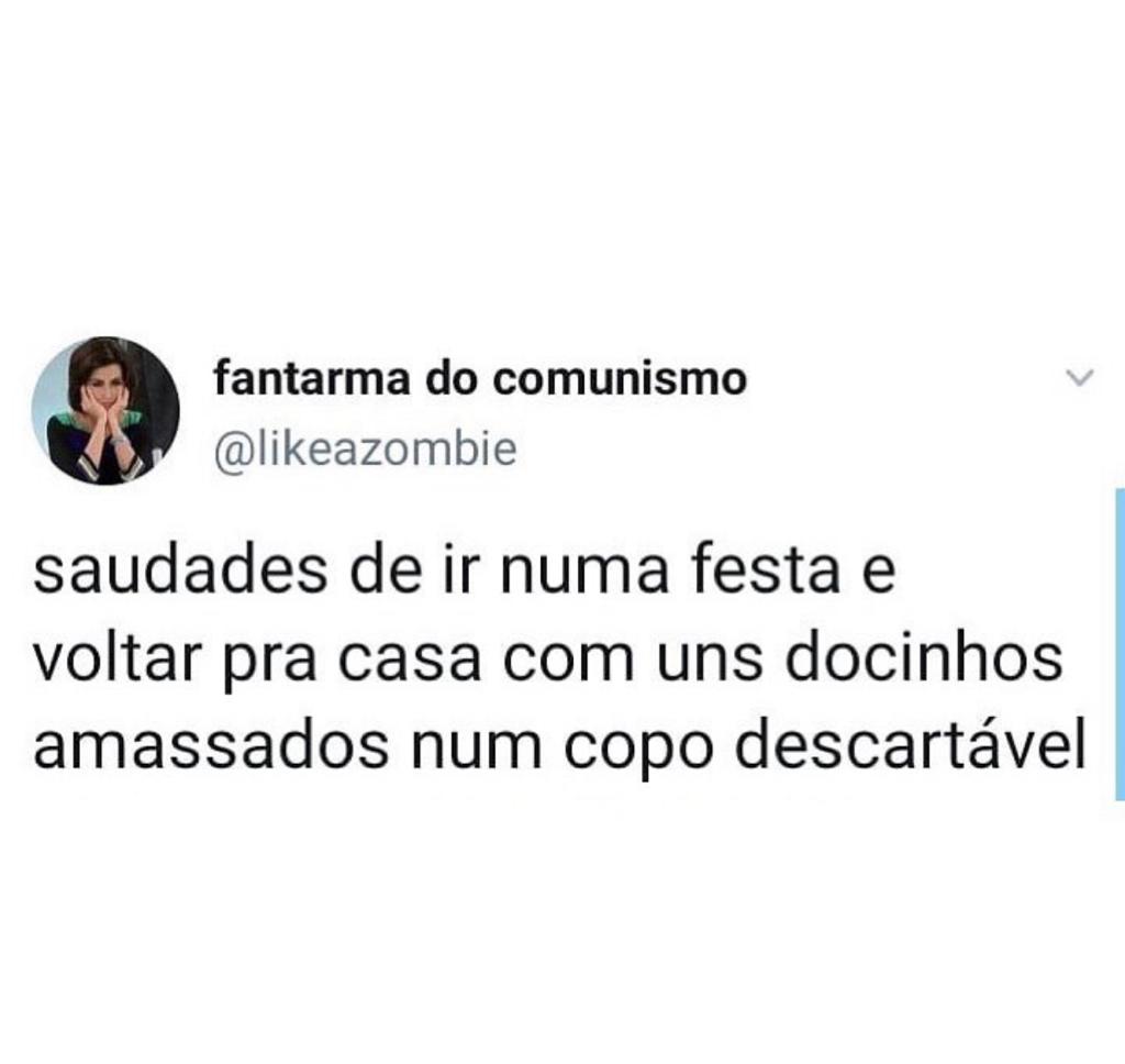 Saudades de uma festinha assim