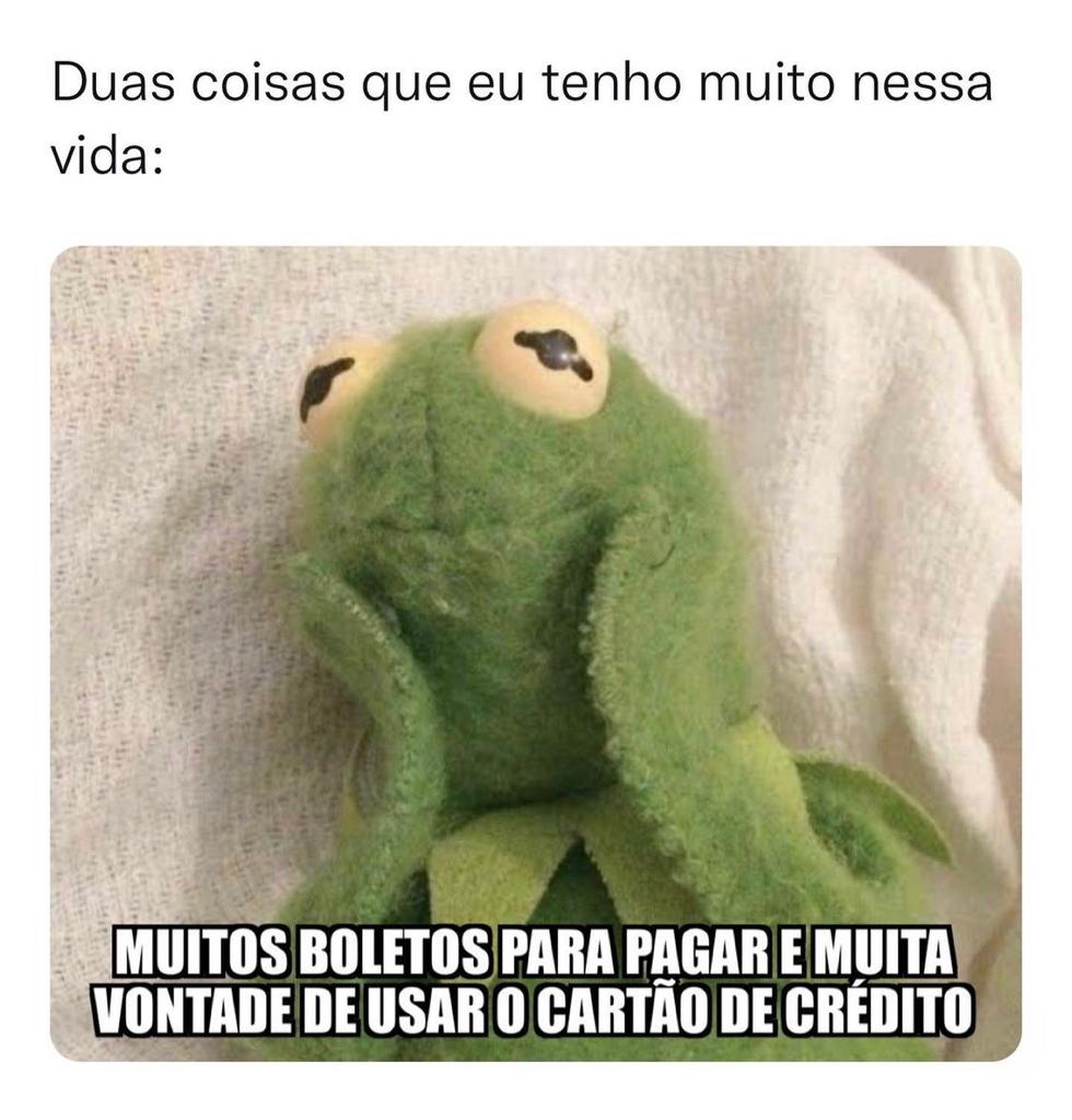 Duas coisas que eu tenho muito nessa vida