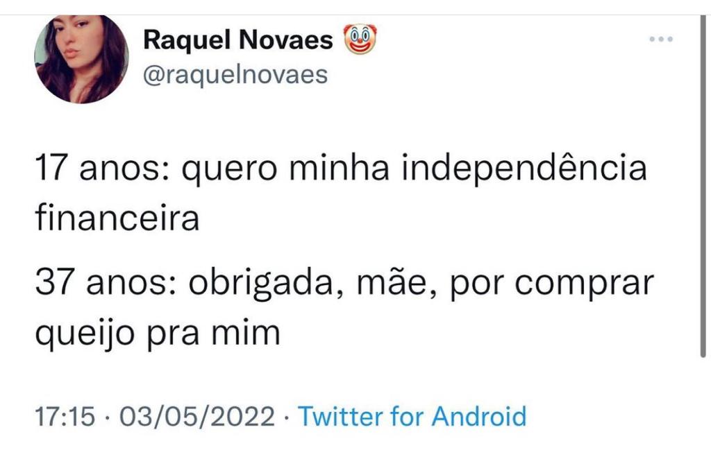 Obrigado, mãe