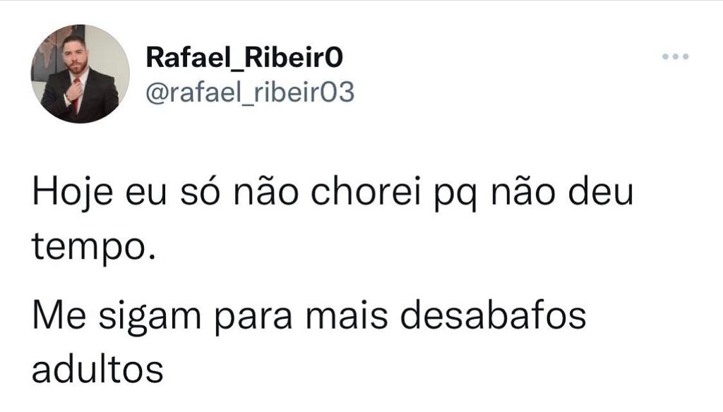Sigam para mais desabafos adultos