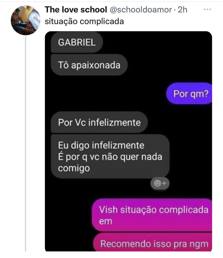Situação complicada