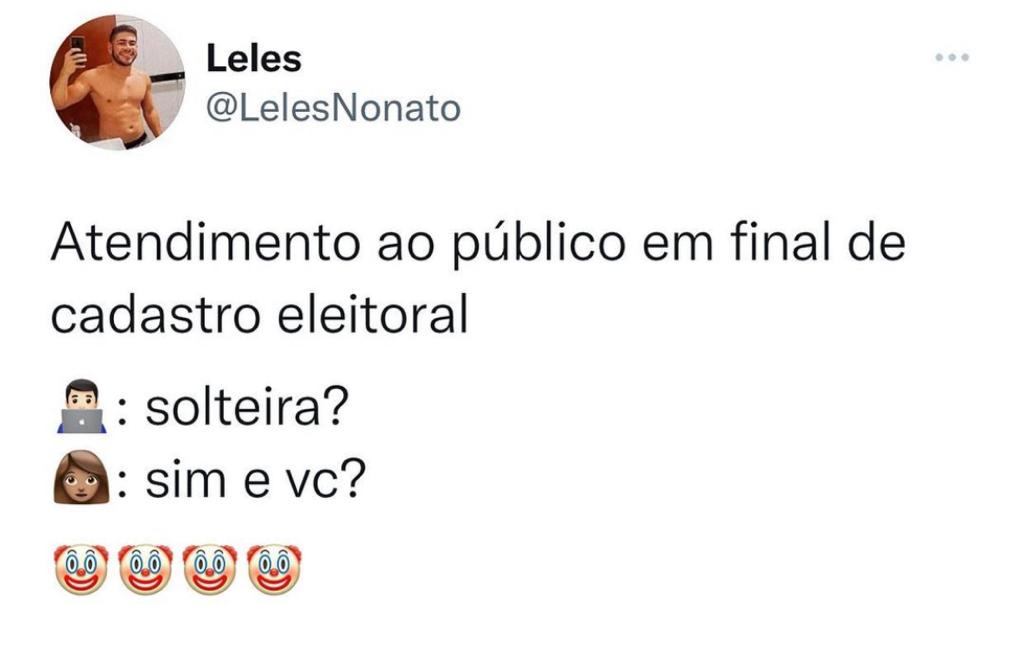 Não dá pra perder tempo né