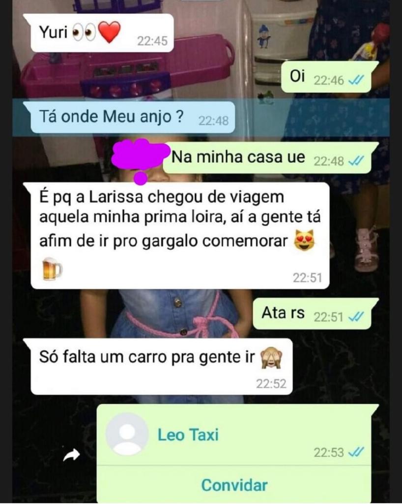 Chamar um táxi, né anjo?