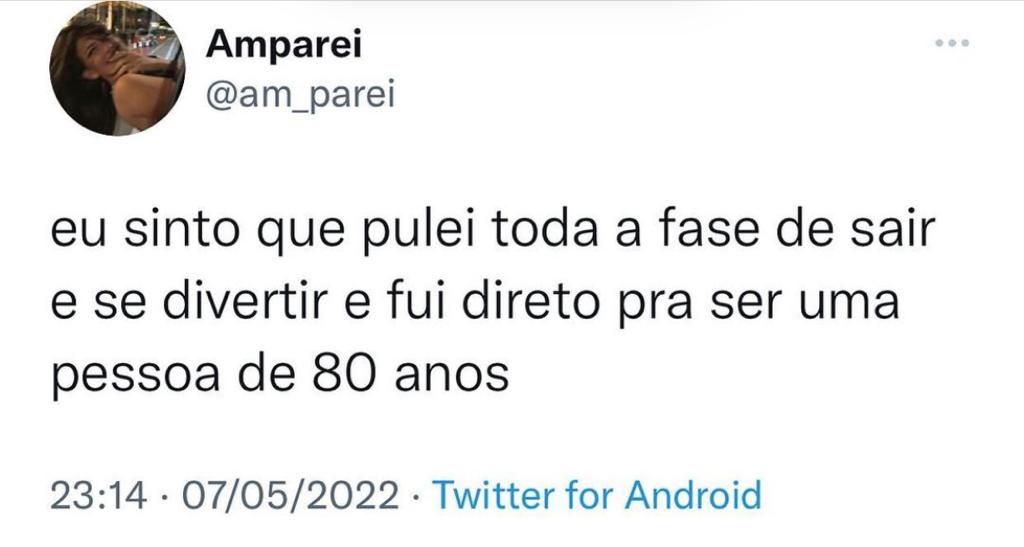 Alguém mais sente isso?