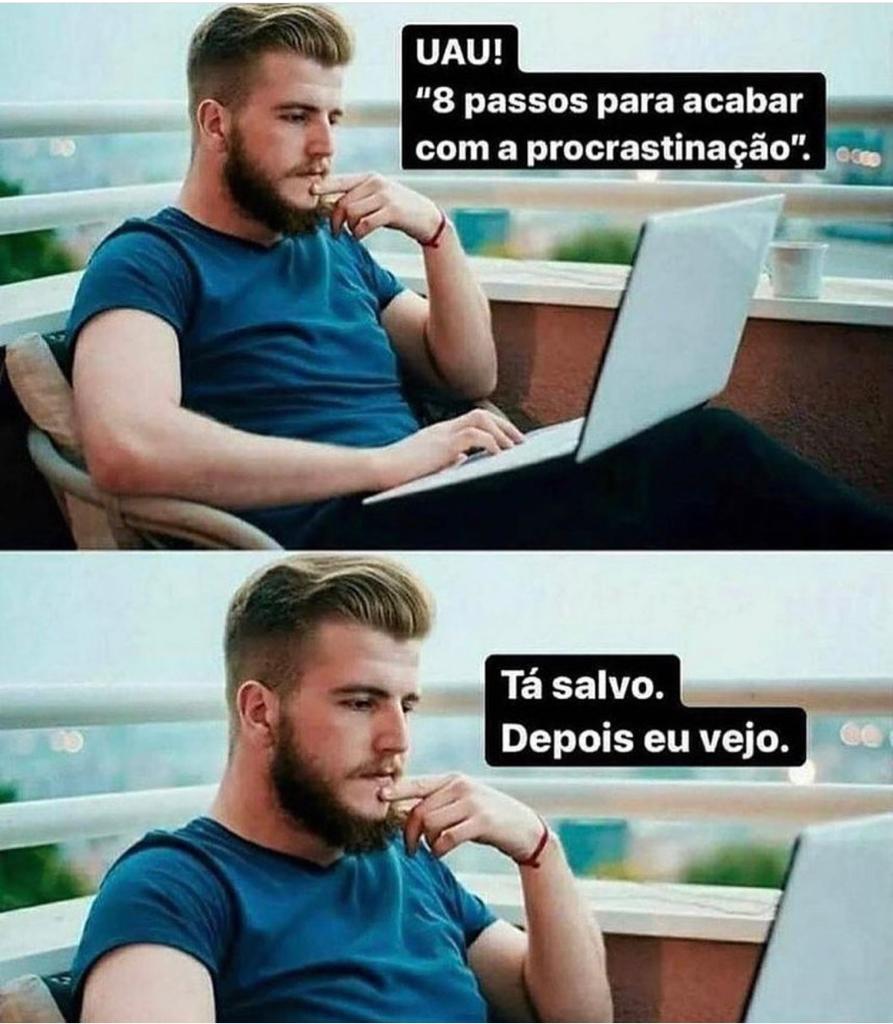 Tá salvo, depois eu vejo