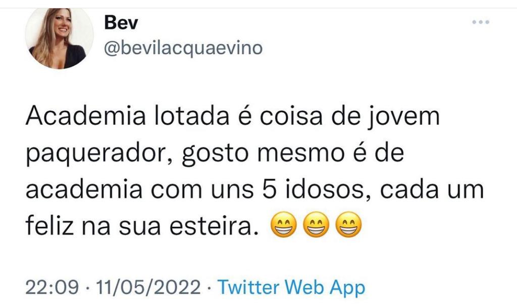 Eu na academia