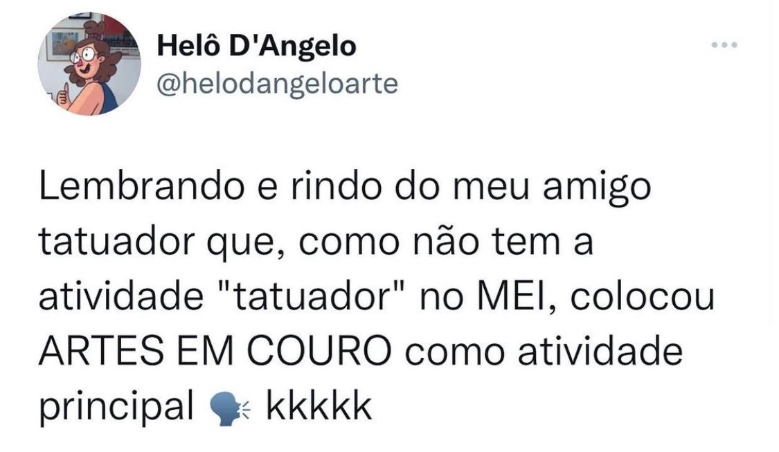 Meio que tá certo, não?