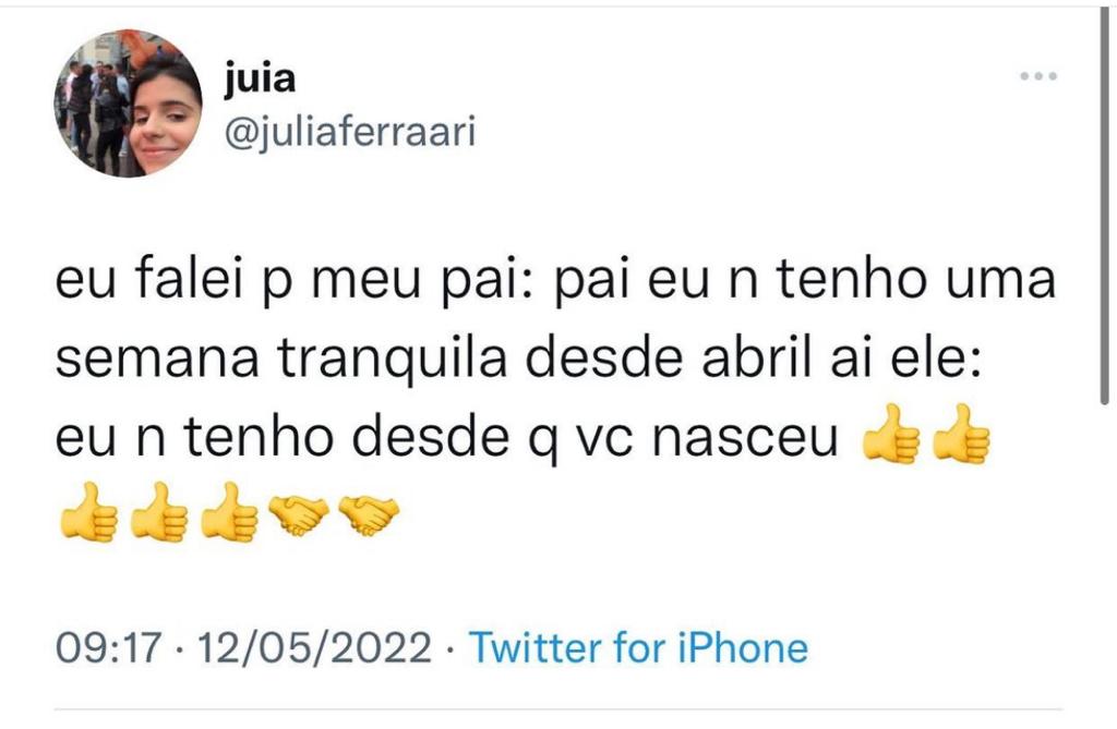 Eu se fosse pai
