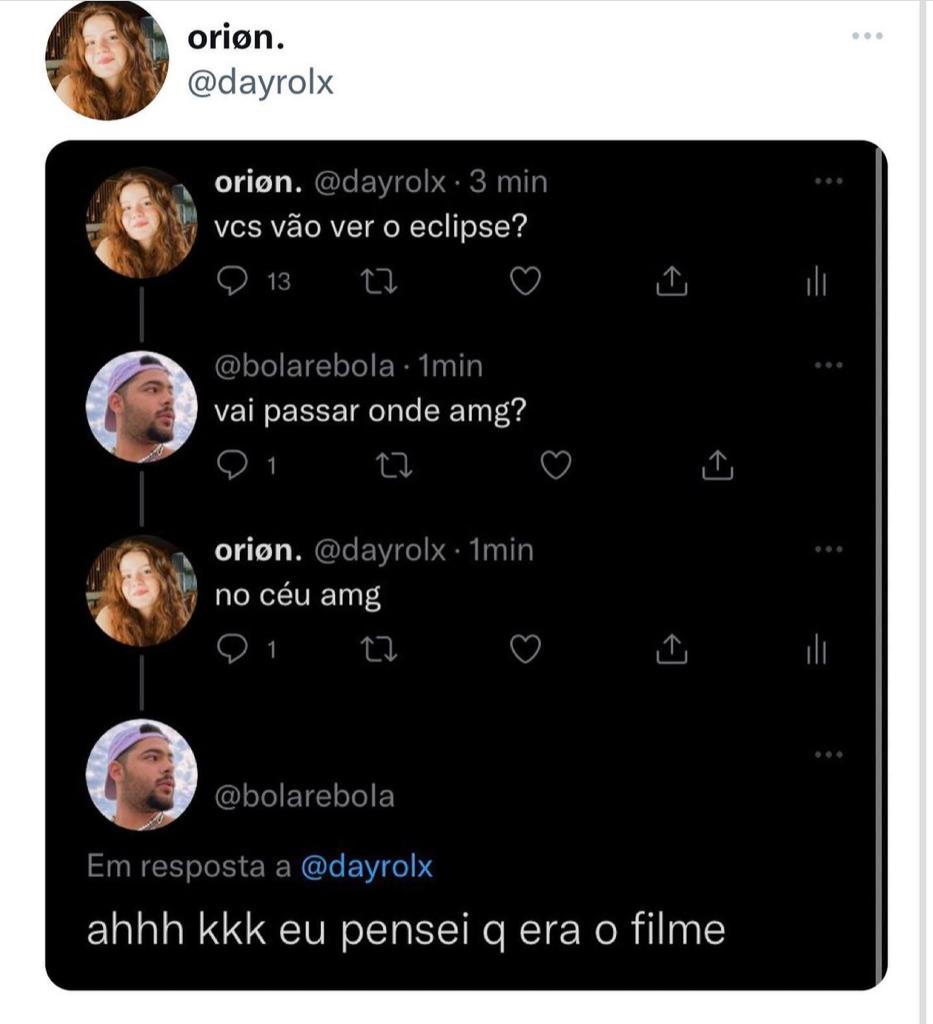 Achei que era o filme kkkk