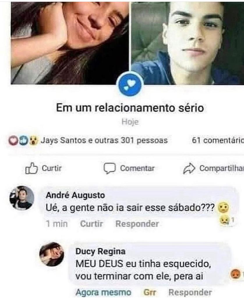 Vou terminar com ele, peraí