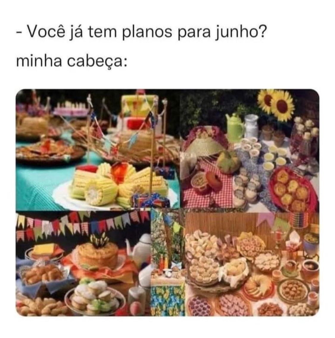 Meus planos para junho
