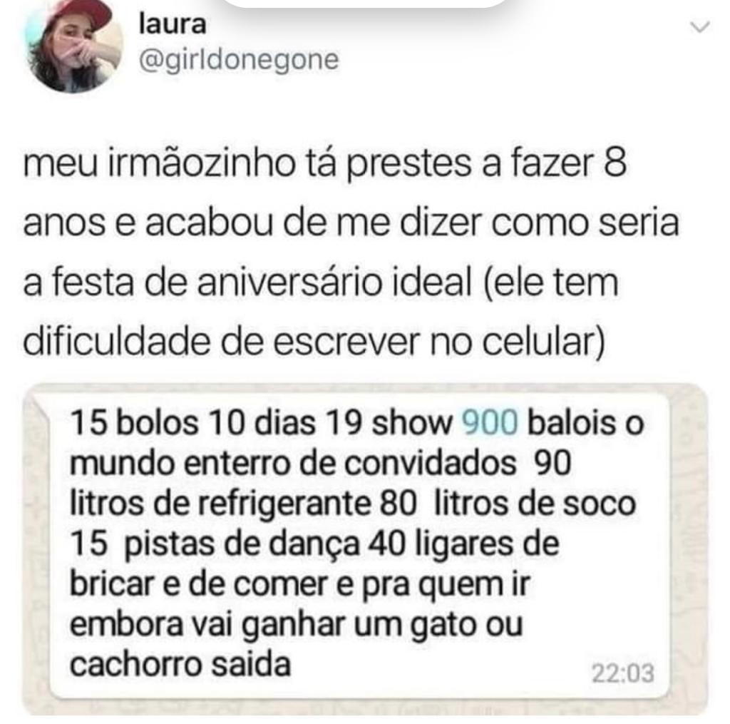 O aniversário perfeito