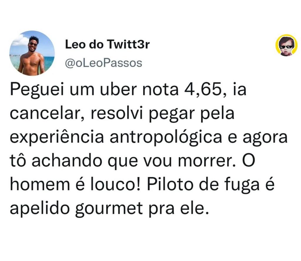Piloto de fuga gourmet kkkkk