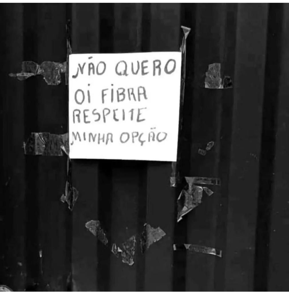 Respeite minha opção
