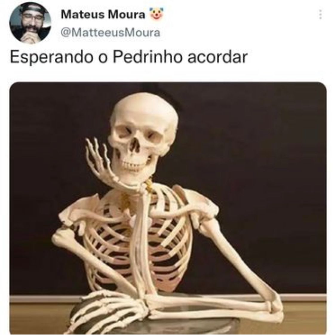 Esperando Pedrinho acordar