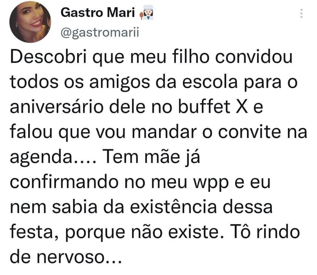 Rindo de nervoso