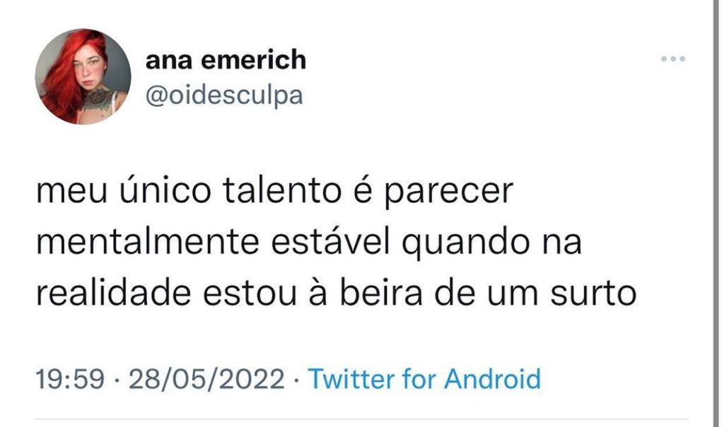 Meu único talento
