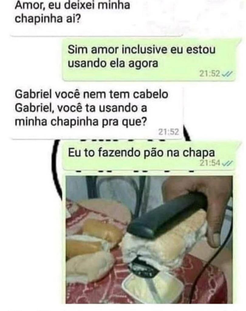 Esse pão na chapa tá diferente
