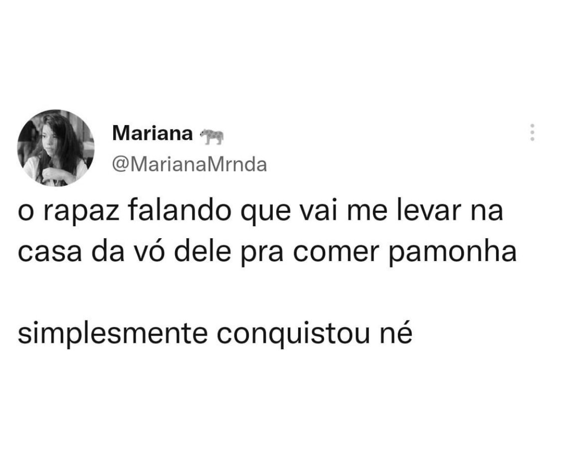 Simplesmente conquistou