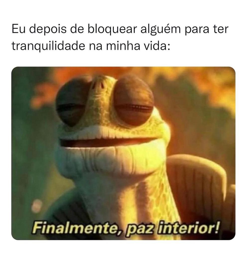 Finalmente, paz!