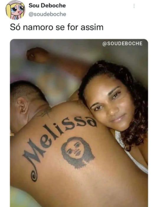 Só namoro se for assim