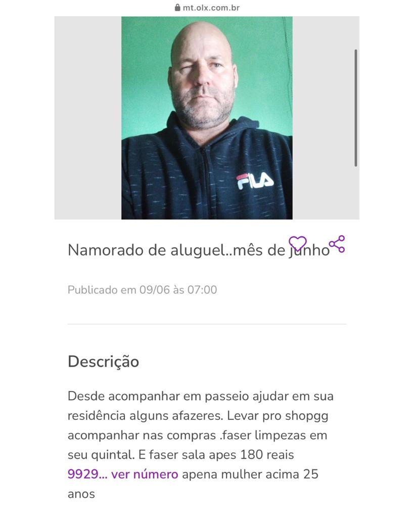 Alugaria esse namorado?