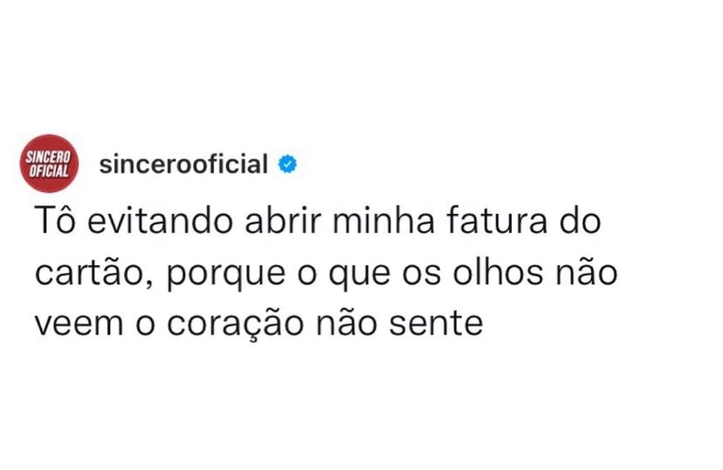 O que os olhos não veem, o coração não sente