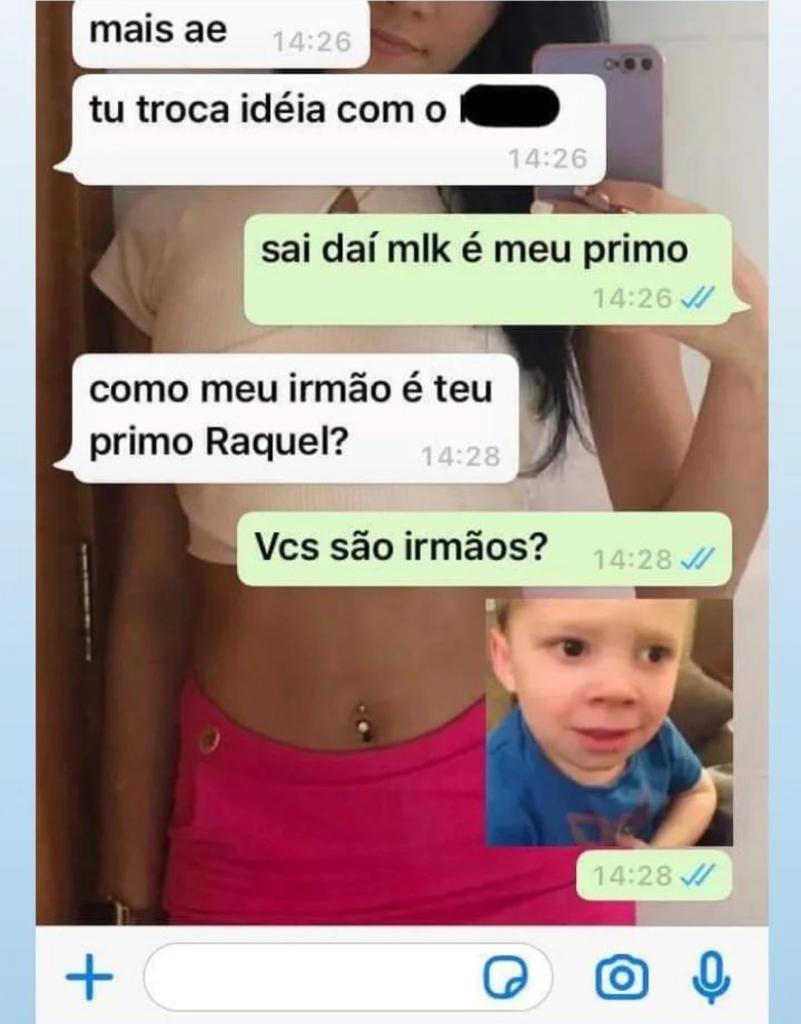 A casa caiu, Raquel