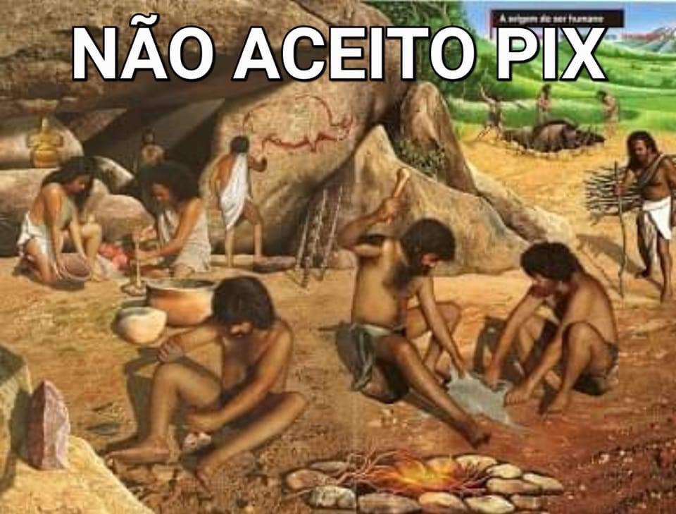 Quem não aceita pix é nesse nível