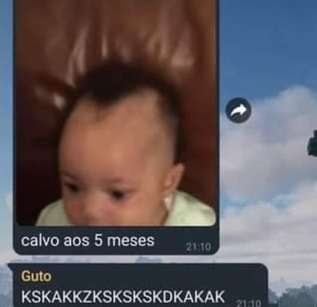 Calvo aos 5 meses