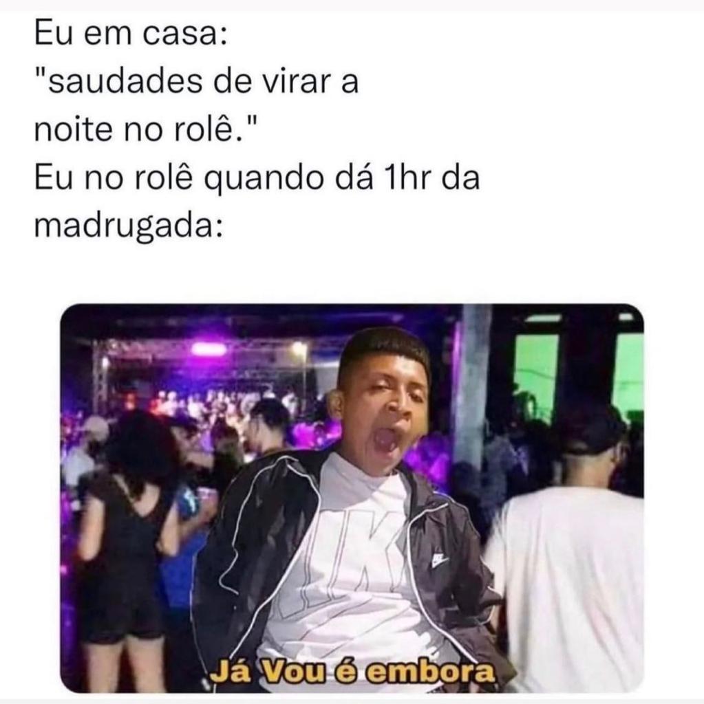 Eu vou é embora