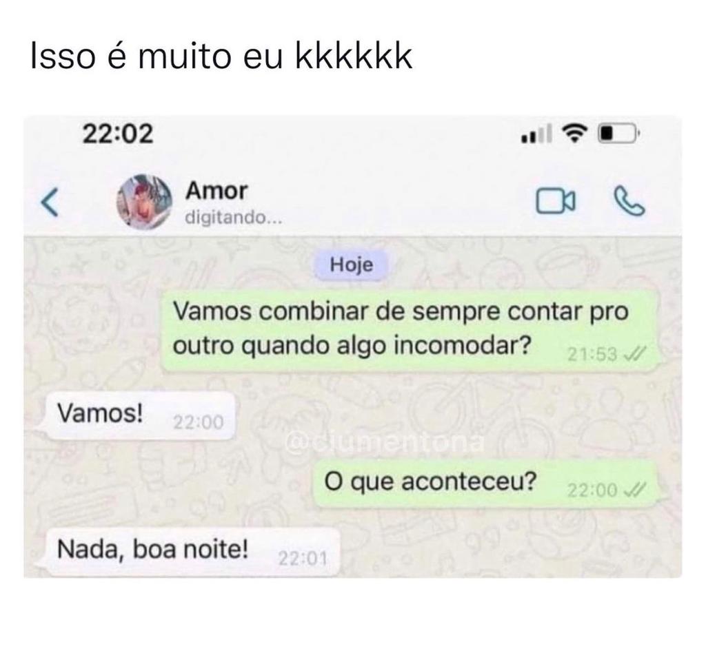 Isso é muito eu kkkkk