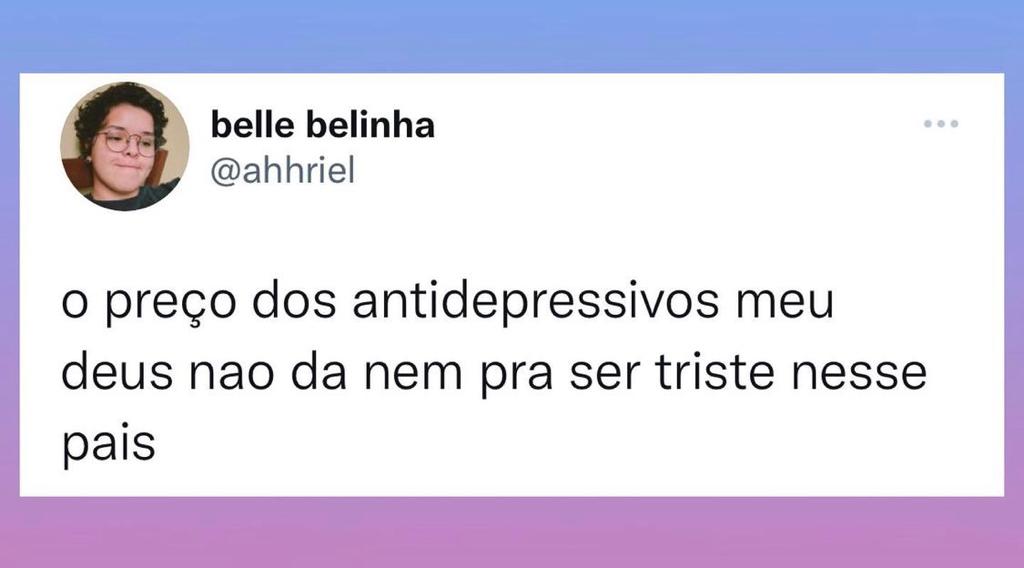 Dá nem pra ser triste nesse País