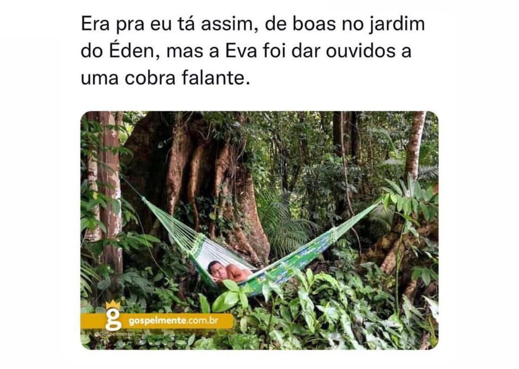 Tudo culpa da Eva