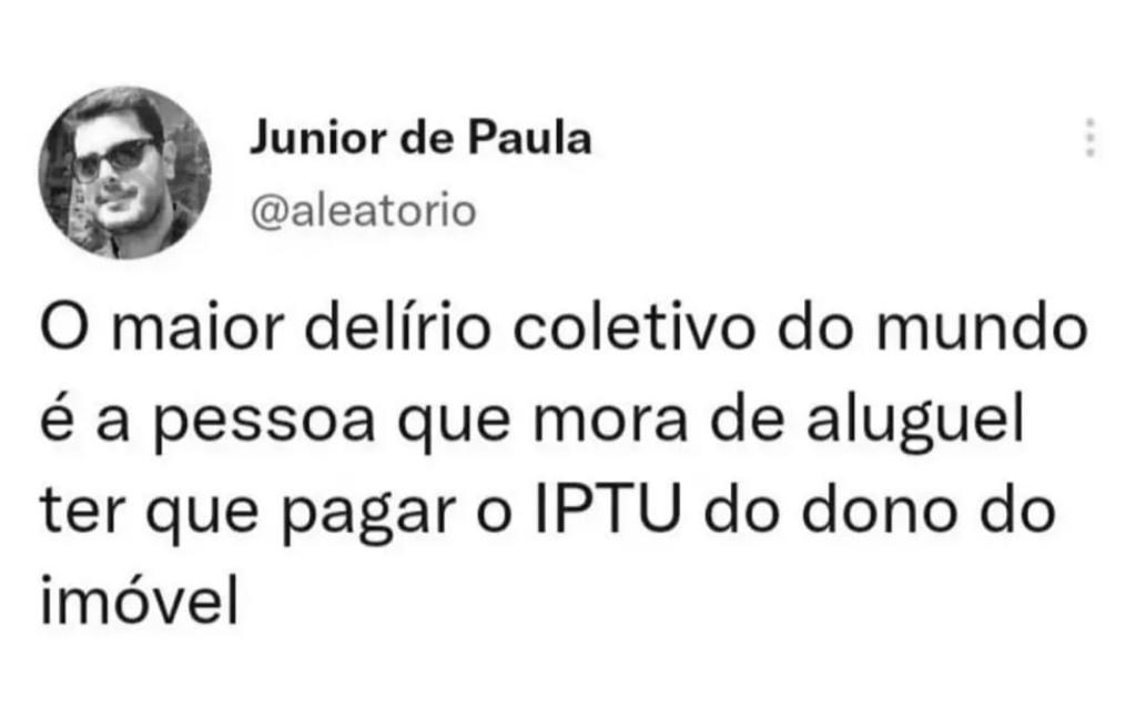 Maior delírio coletivo isso