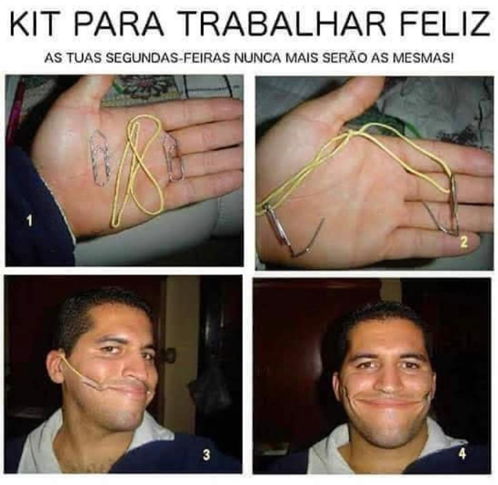 Kit pra trabalhar feliz