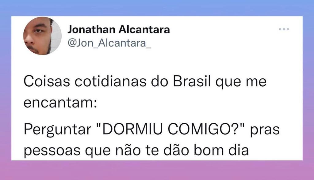 Coisas cotidianas no Brasil