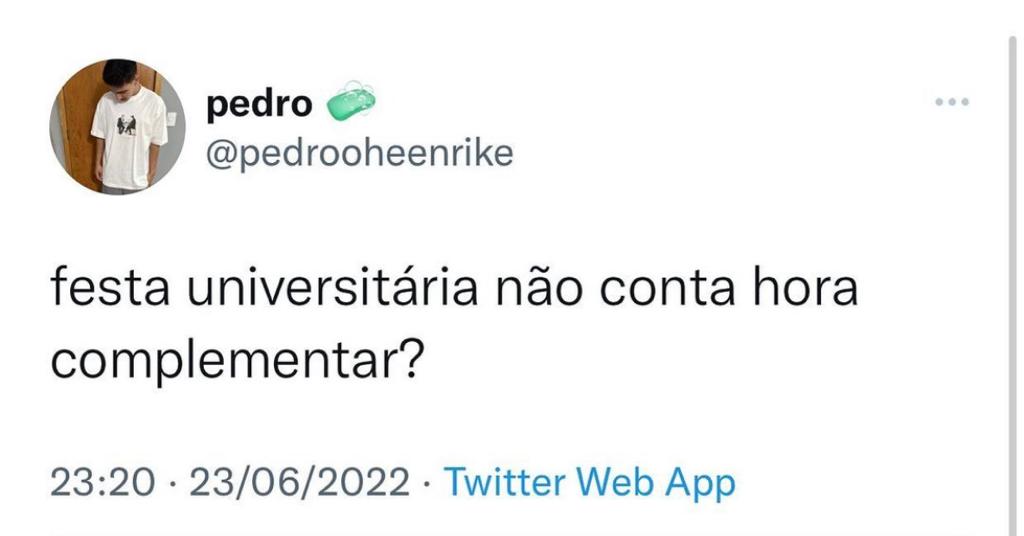 Como assim não conta?