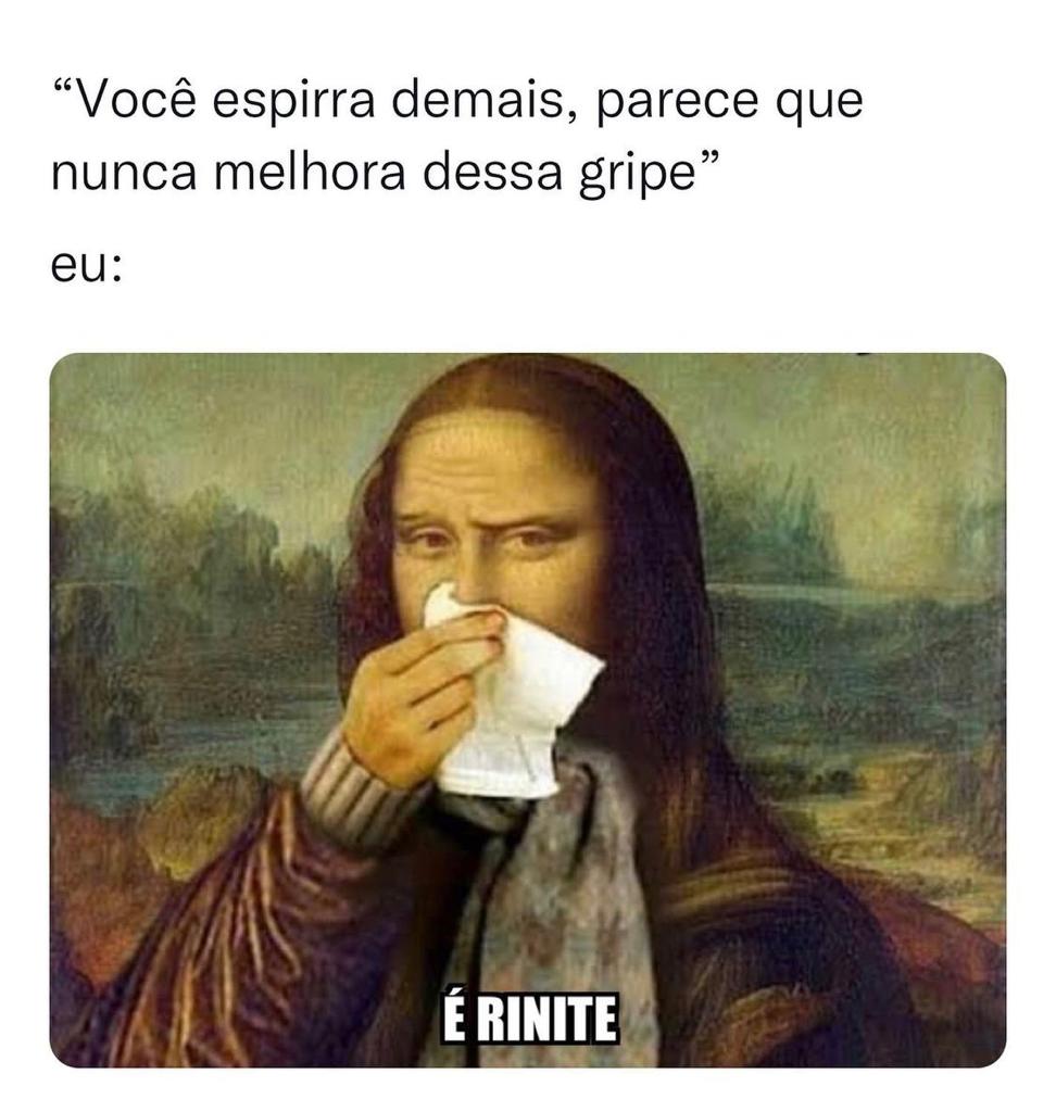 É rinite