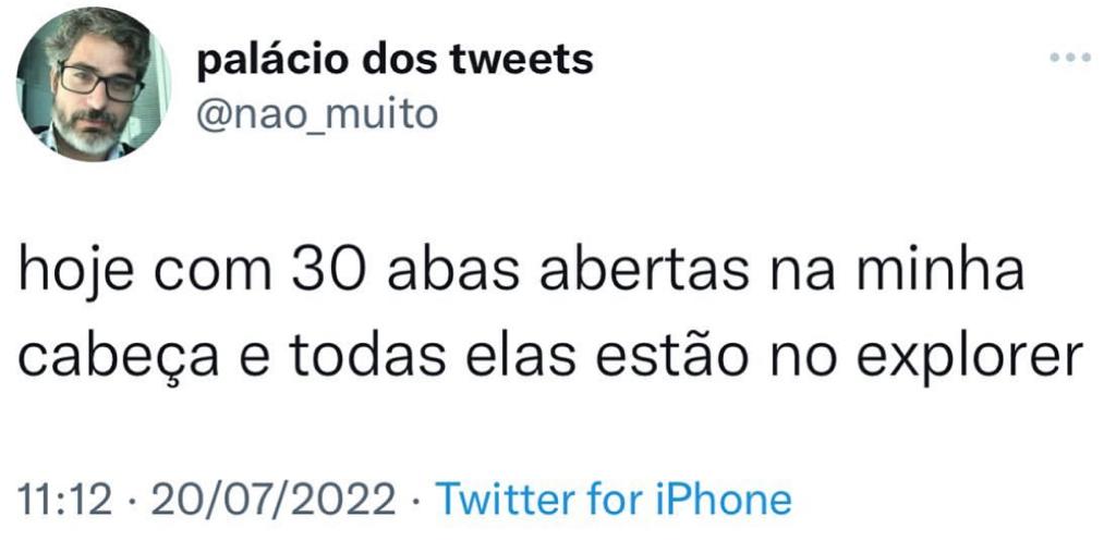 Minha cabeça é desse jeito