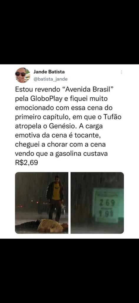Me emocionei junto