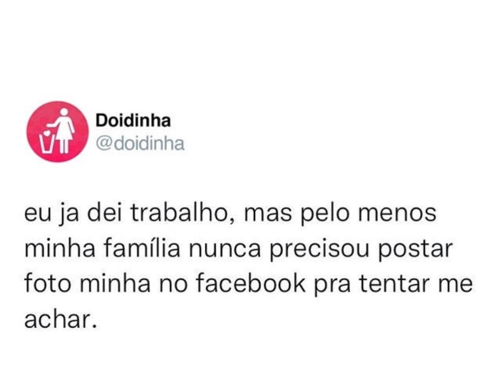 Pelo menos não precisaram fazer isso