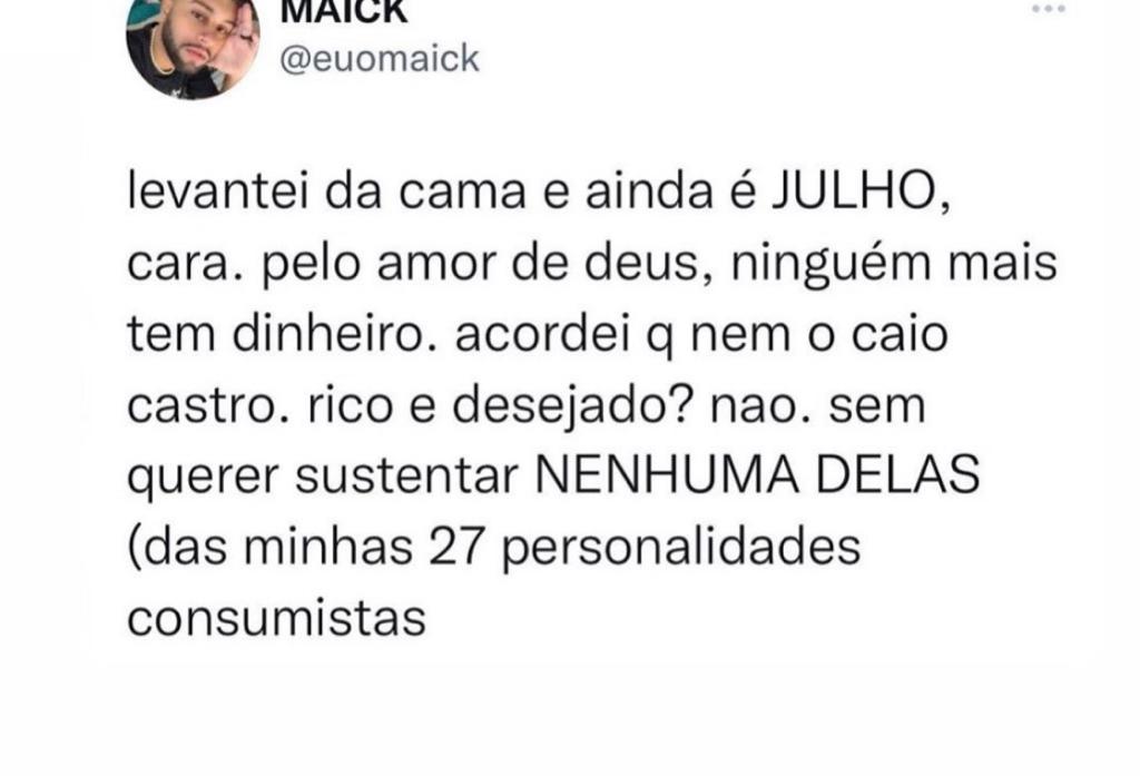 Vai embora, julho!