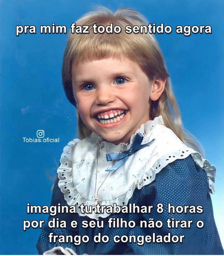Pra mim faz todo sentido