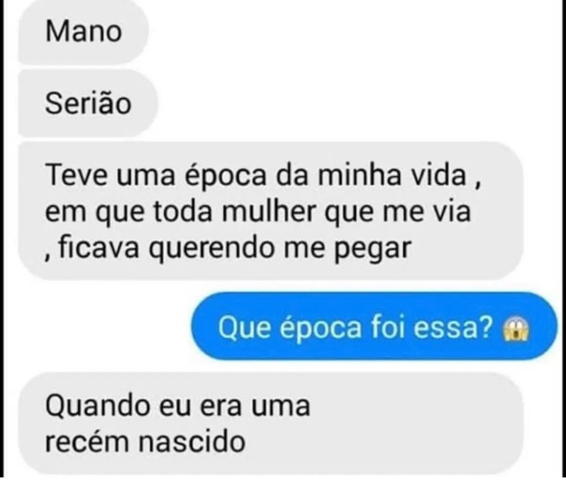 Última vez que quiseram me pegar