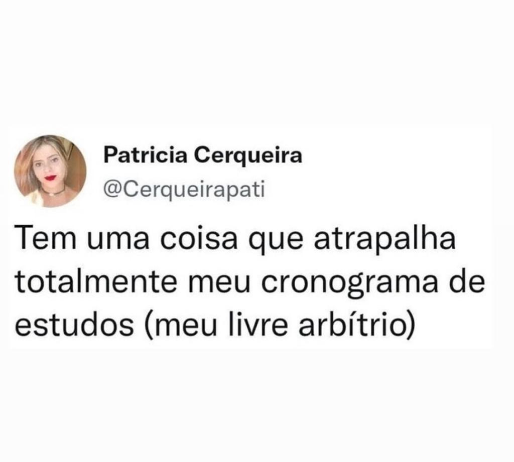 Meu livre arbítrio só me atrapalha