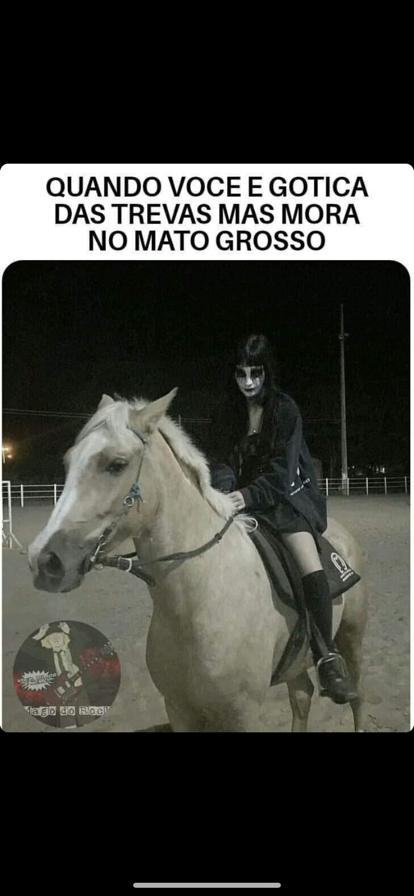Quando você é gótica, mas mora no MT
