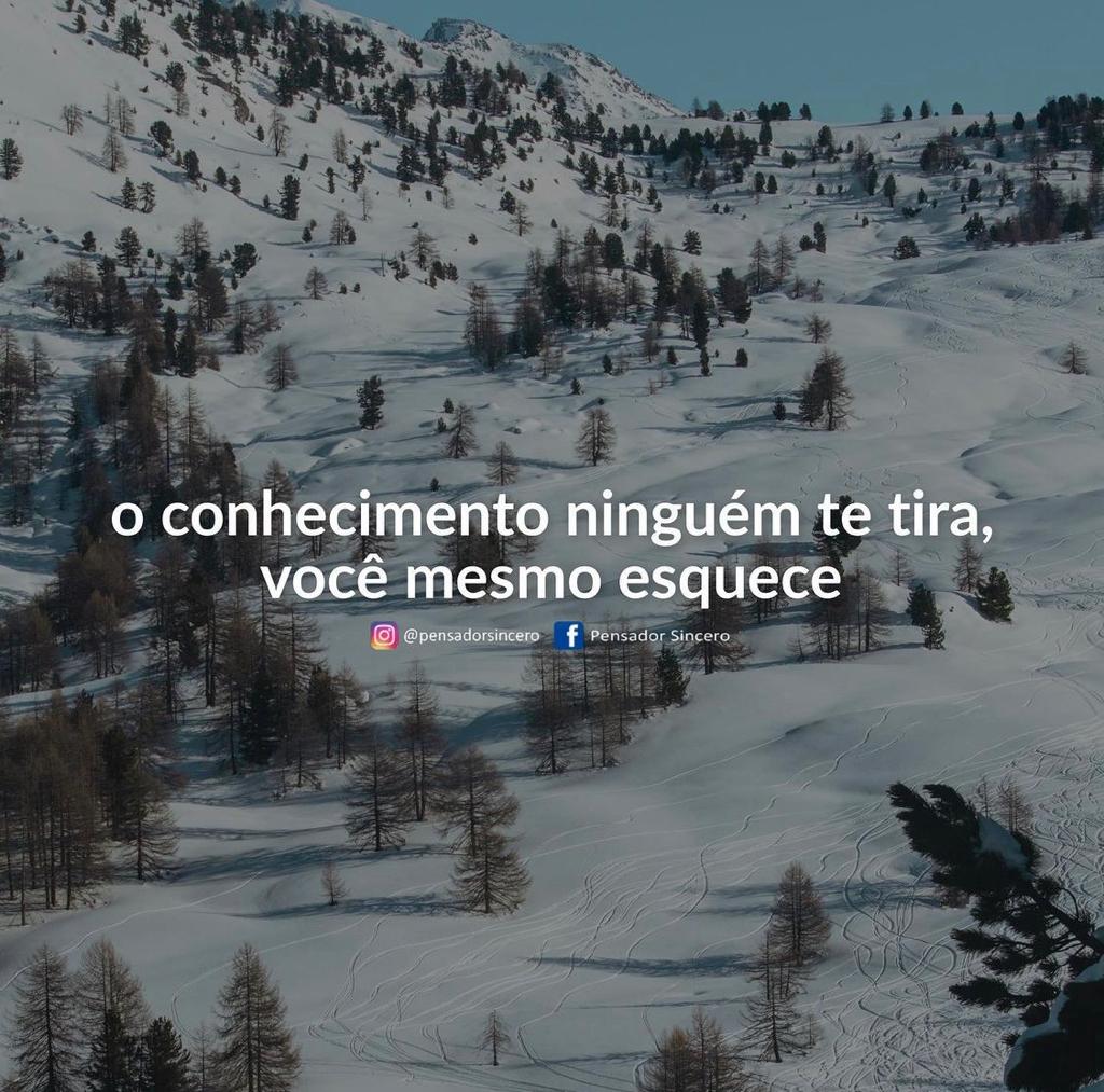 Você mesmo esquece