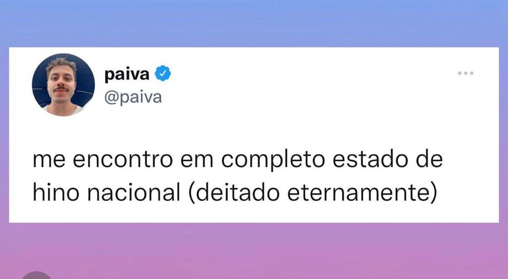 Deitado eternamente